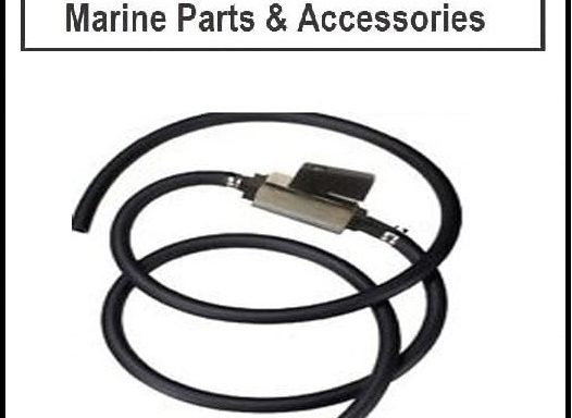 Inline fuel tap on off shut off Valve 8mm Fuel line 2-M