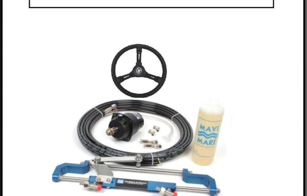 Outboard Hydraulic Steering Max 80hp Includes Wheel