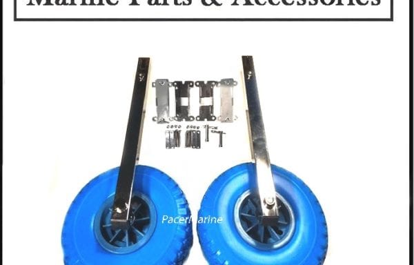 Stainless Steel Folding Launching Wheels Puncture Proof