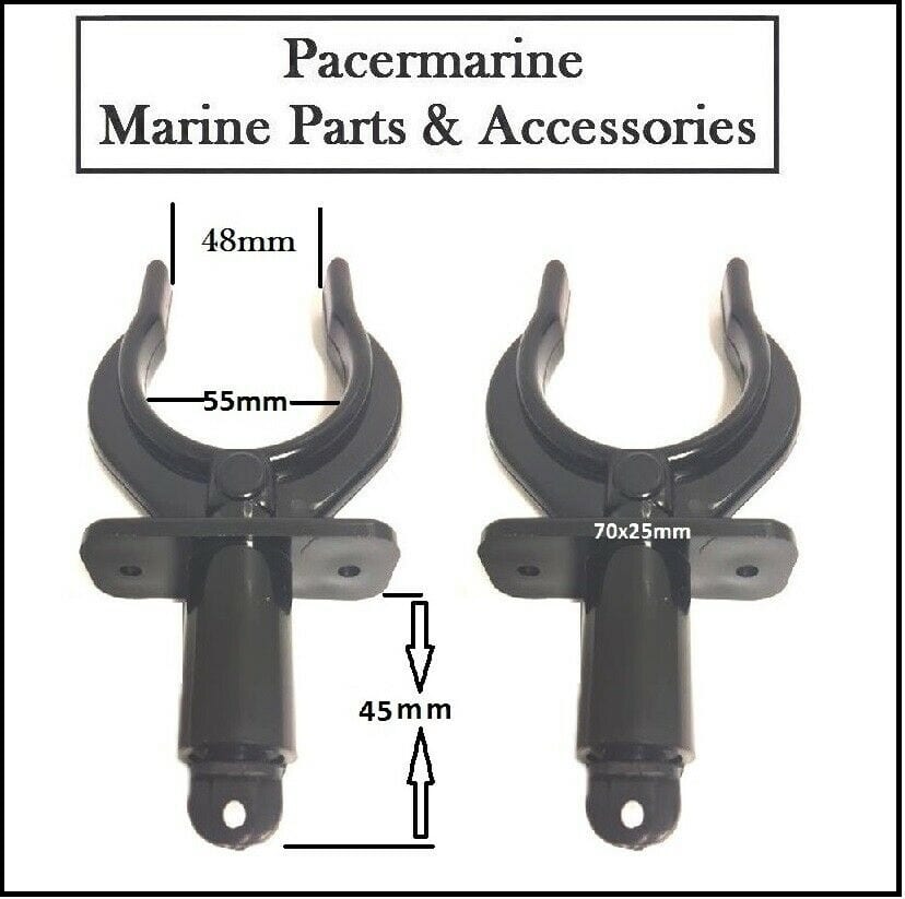 Black Rowlocks & Bracket’s – Pacermarine