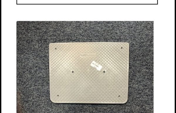 Outboard Transom Pad 300mm X 200mm Grey