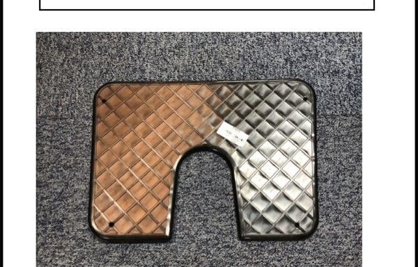 Outboard Transom Pad 320mm X 220mm Black