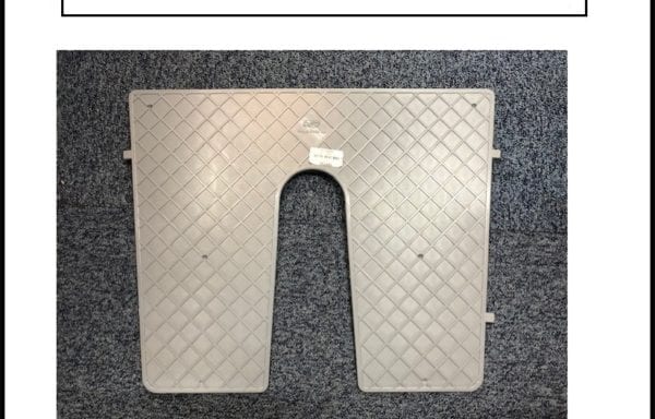 Outboard Transom Pad 450mm x 360mm, Grey