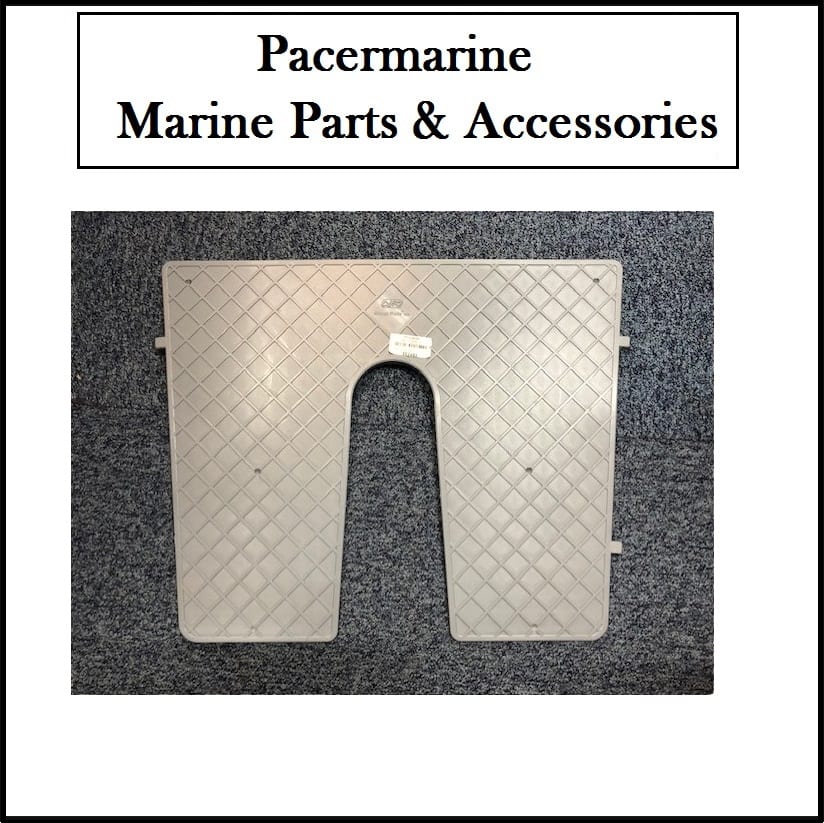 Outboard Transom Pad 450mm x 360mm, Grey Pacermarine
