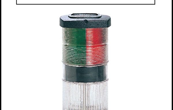 LED 3 Color Tri combination Navigation Light 12V