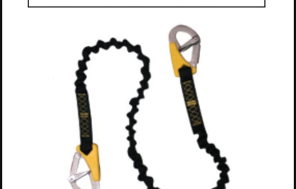 Safety Line Life-Link Double Elastic, ISO 12401, L 100-180cm