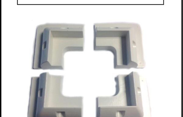 Solar Panel Aero Corner Bracket Set