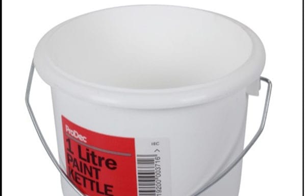 ProDec 1 litre Plastic Paint Kettle
