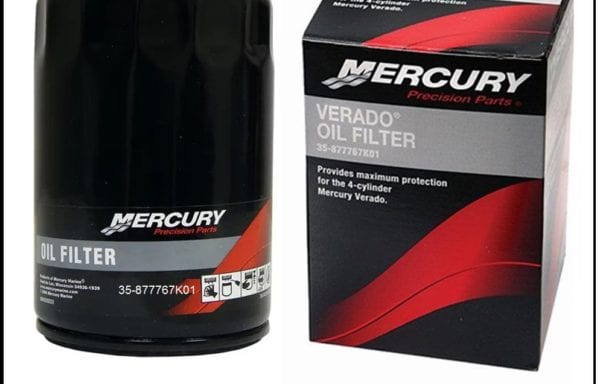 Mercury Mariner Verado 135 thru 200hp 4-Cyl Oil Filter
