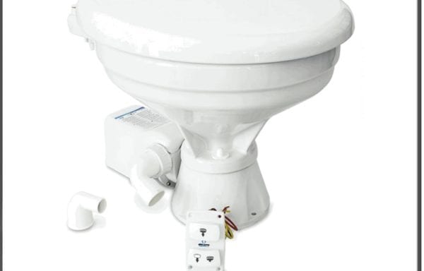 Albin Toilet Standard Electric Silent Compact 24V