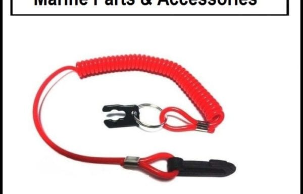 Evinrude Emergency Stop Switch Safety Lanyard 3 Prong