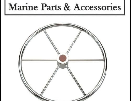 S/Steel Destroyer Steering Wheel 50cm 3/4 Taper