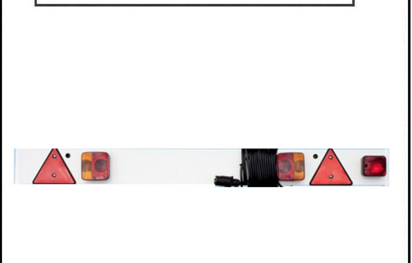 5ft Trailer Board With 10m Cable & Fog Lamps