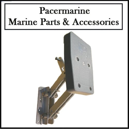 Auxiliary Outboard Bracket Aluminium Max 15HP Pacermarine