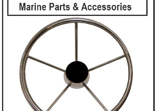 Stainless Steel Steering Wheel 350mm