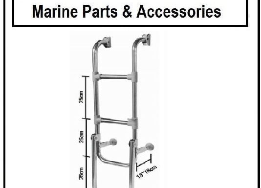 4 Step Boarding Ladder Stainless Steel