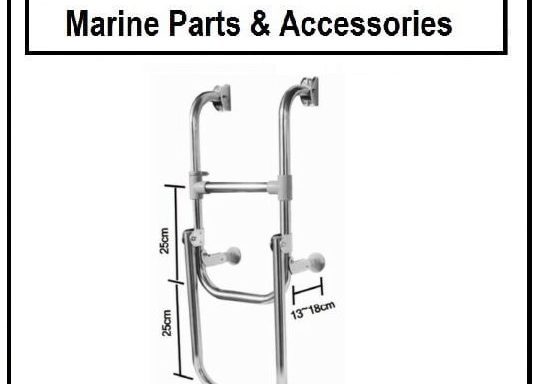 3 Step Boarding Ladder Stainless Steel