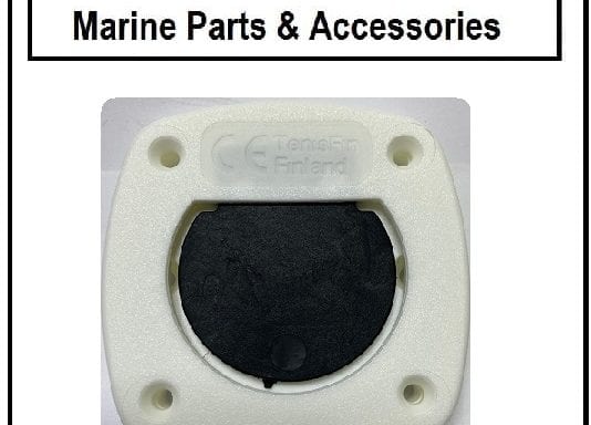 Transom Drain With Non-return Valve 80x80mm