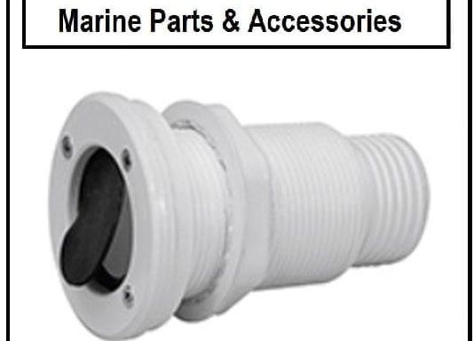 Thru-Hull Ø46mm Non-Ret Valve Hose Ø40mm