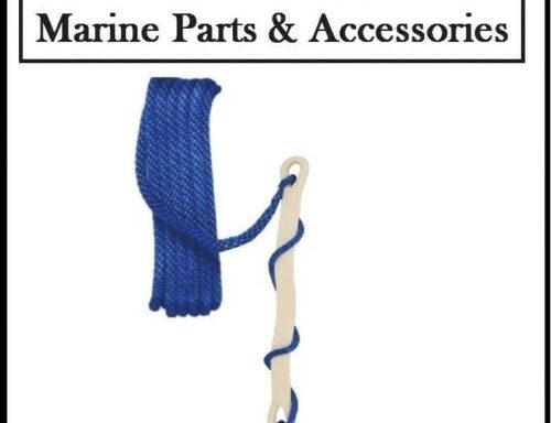 Pre-spliced Dock Line Blue 10mm 20Ft With Compensator