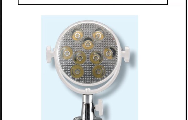 Led Deck Spotlight – 360° Rotation Rail Mount