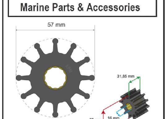 Albin Impeller Replaces JMP 09-1027B-10