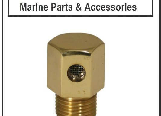 Brass 1/2 BSP Inboard Fuel Tank Vent