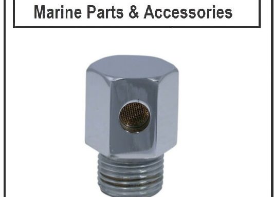 Chrome 1/2 BSP Inboard Fuel Tank Vent