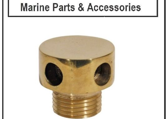 Brass 1/2 BSP Inboard Fuel Tank Vent