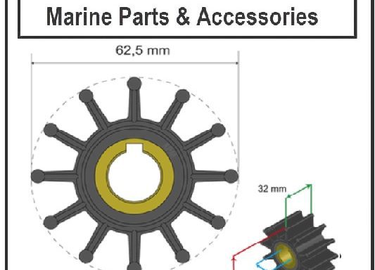 Albin Impeller Replaces JMP 7192-01