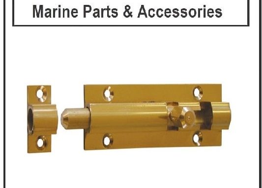 Barrel Bolt Straight 2-1/2″ Polished Brass