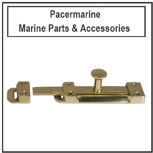 Bolt Victorian Brass Heavy Duty 100mm Pacermarine