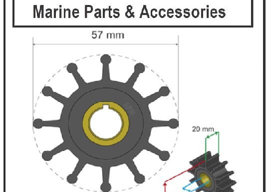 Albin Impeller Replaces JMP 7110-01