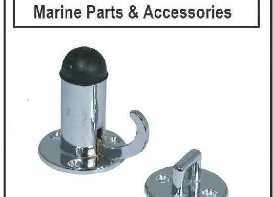 Door stop Manual Chrome 70 x 52mm