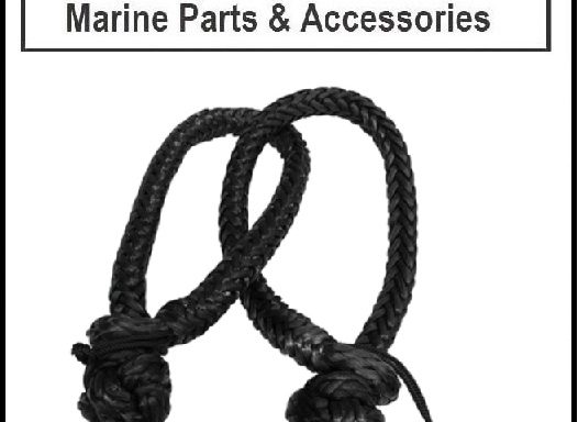 Grey Soft Shackle HMPE Pack of 2