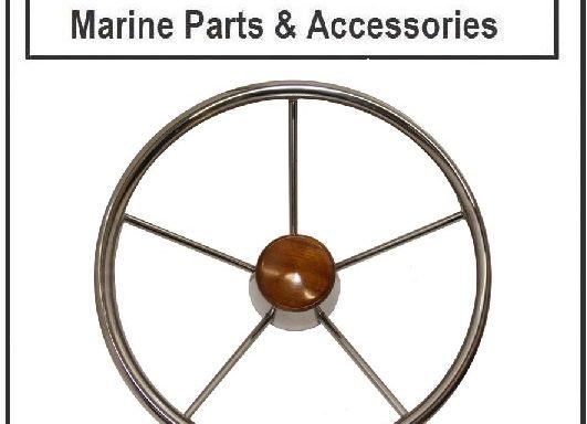 Stainless Steel Steering Wheel 345mm