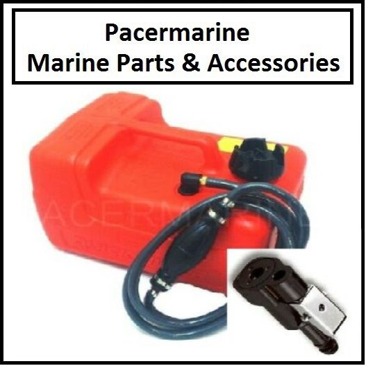Quicksilver 12L Fuel Tank & Line Suzuki DF Connector Pacermarine