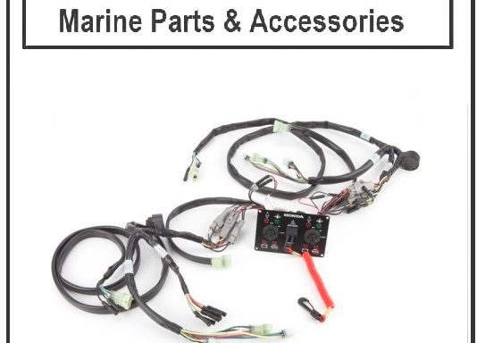 Honda Twin Engine Key Switch Panel with PGM-FI Lights