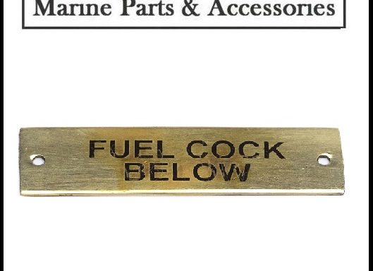 Fuel Cock Below Label Plate