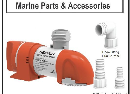 Seaflo Low Profile Bilge Pump 12v 1100 GPH