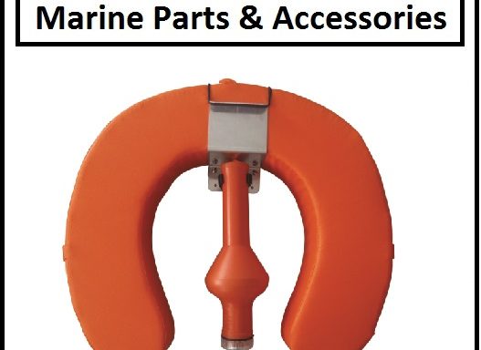 Horseshoe Lifebuoy Set Waveline Orange
