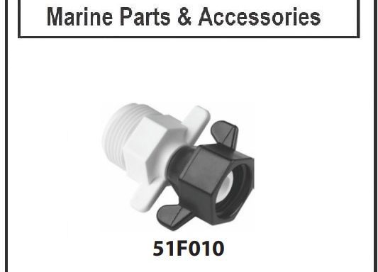 Seaflo HSE Barb Straight Fitting 1/2″ FNPT x 3/4″ MNPT