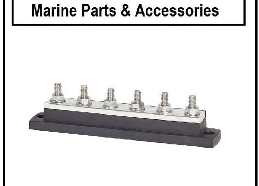 Maxi Bus 250A BusBar – Six 5/16″-18 Studs