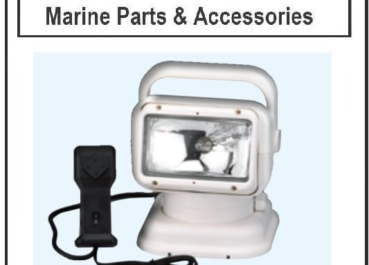 Wired Remote Deck Mount Spot Light 12V