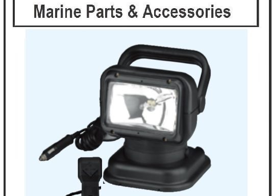 Wired Remote Deck Mount Spot Light 12V