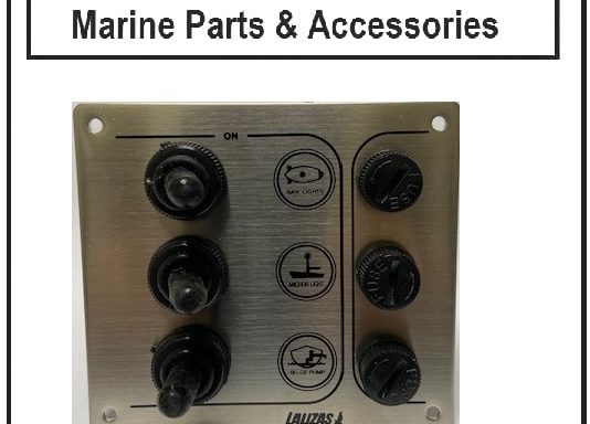 3 Switch Waterproof S/S 316 12/24V