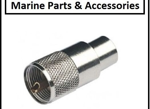 Glomex Male Connector To PL259 For RG213/U VHF Antenna Aerial