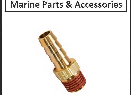 Fuel Brass 1/4 NTP 8mm Fuel Tank Water Separator Barb Pre Loctite