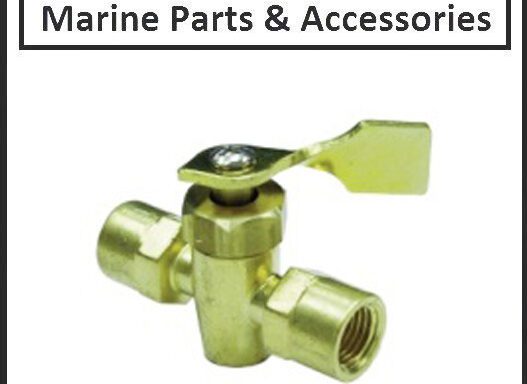 inline fuel tap shut off Valve Brass 1/4 NTP