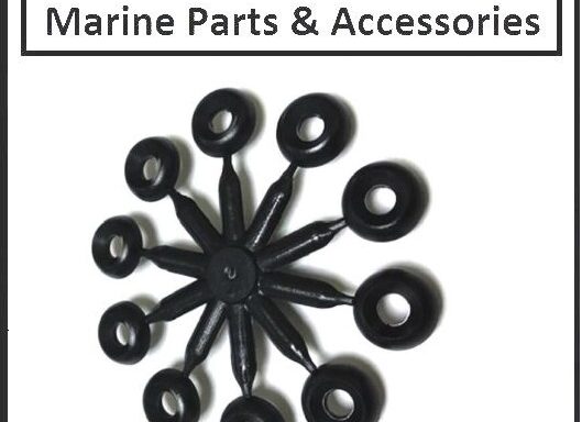 10 x Washer for Screw Ø3.5mm Plastic Black